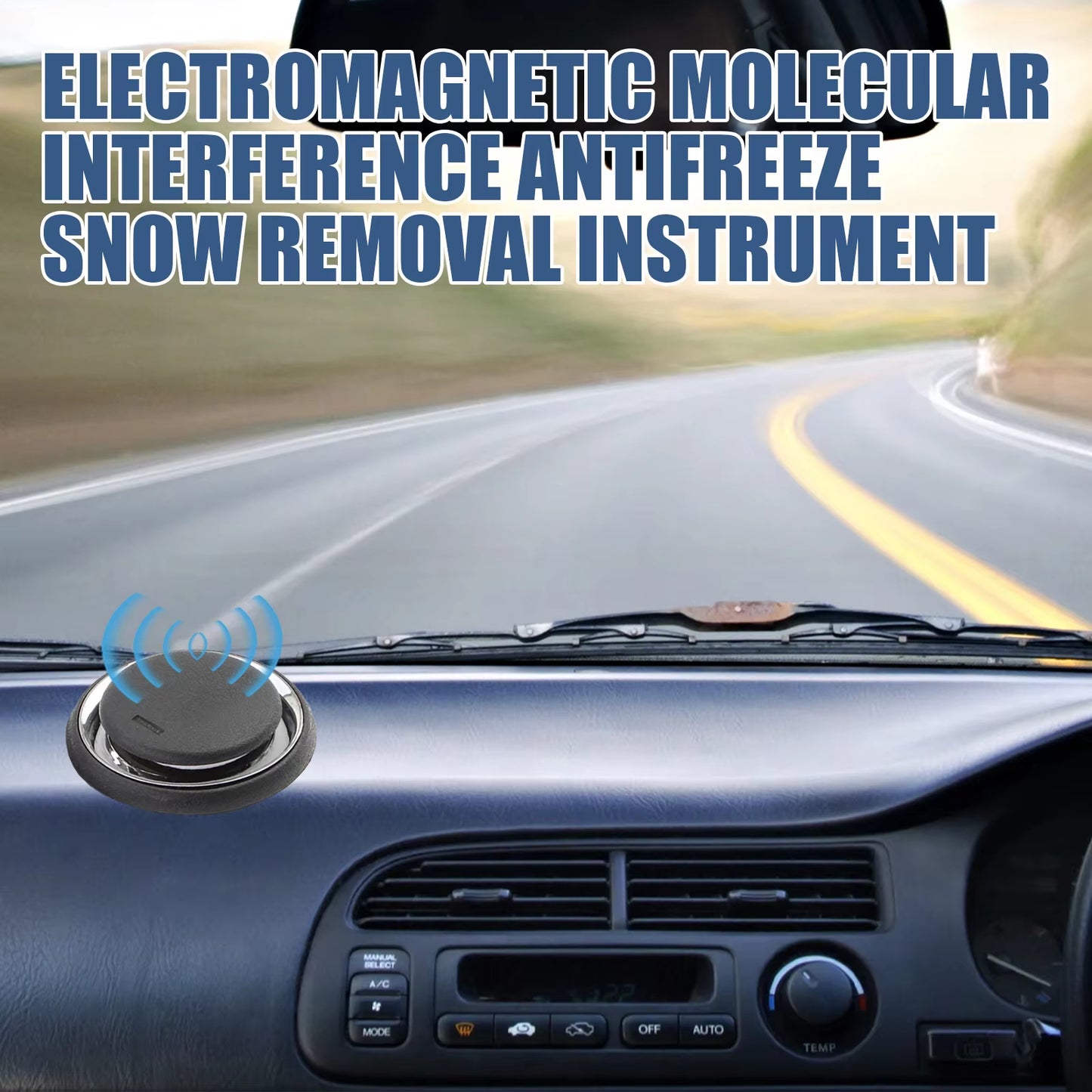 Portable Vehicle Microwave Deicing Tool – Solid Aromatherapy Car Diffuser for Antifreeze and Snow Removal in Autos and Trucks